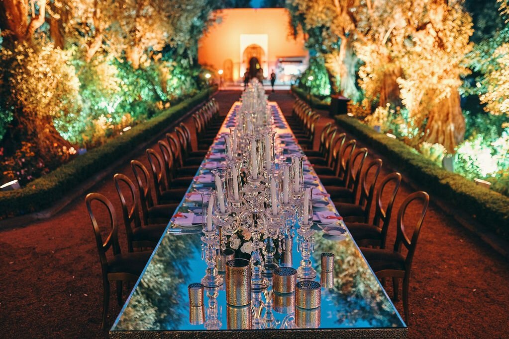 Destination wedding celebration in Morocco